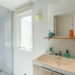 Exemple salle de bain Privilège 2 Chambres - Manoir de Ker An Poul* - Camping Sarzeau