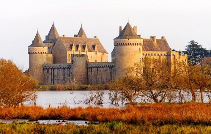 Le Château de Suscinio et ses marais