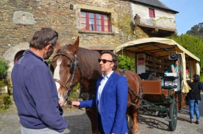 Stephane Bern &agrave; Rochefort-en-Terre